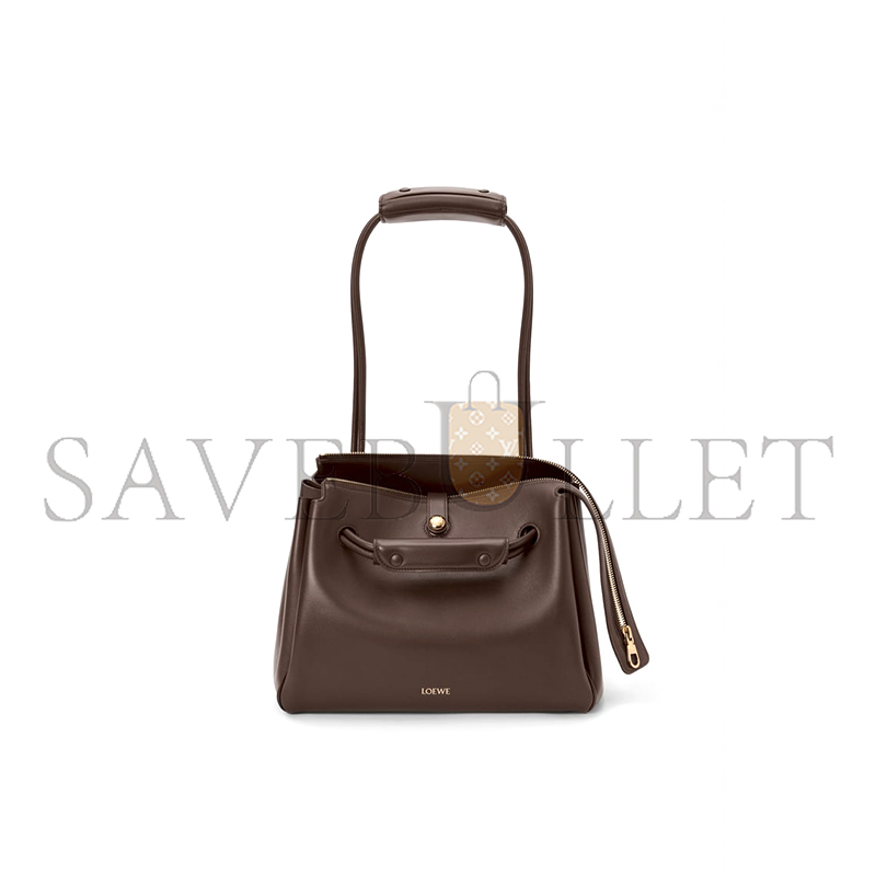 l0ew* medium madrid bag in S*pple calfskin aanbab1x01-0018 (28.5*23*11cm)